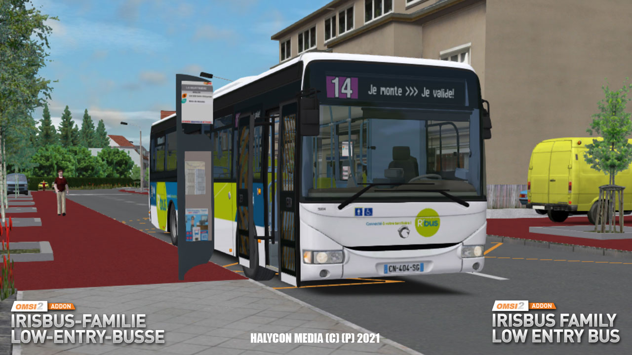 OMSI 2 Add-on Irisbus Familie - Low-Entry-Busse
